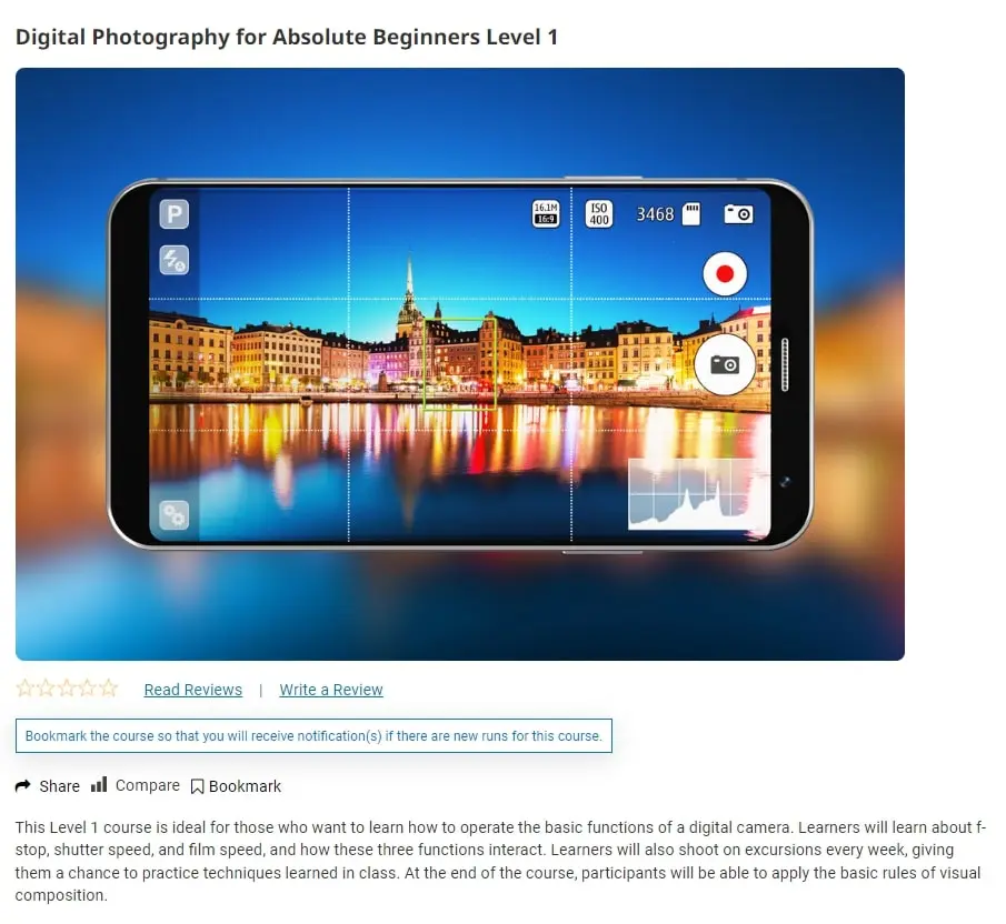 Digital Photography For Absolute Beginners Leven